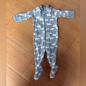 Blue Polar Bear Kids One Piece